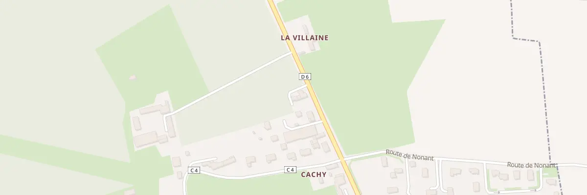 Plan du 33 Rte de Bayeux-Tilly à Ellon