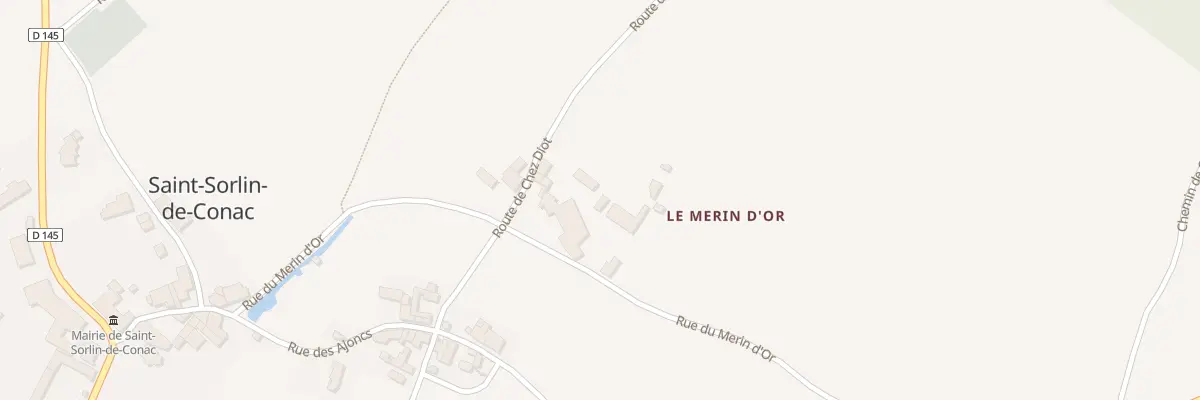 Plan du 33 Rue du Merin d’Or à Saint-Sorlin-de-Conac