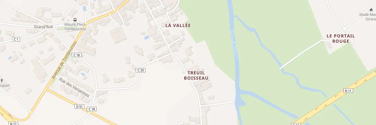 Plan du 24 Imp du Treuil Boisseau à Mauzé-sur-le-Mignon