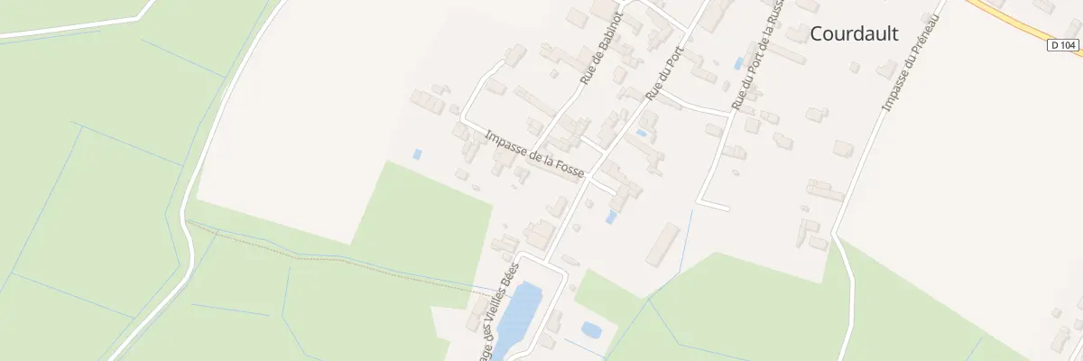 Plan du 9 Imp de la Fosse à Bouillé-Courdault