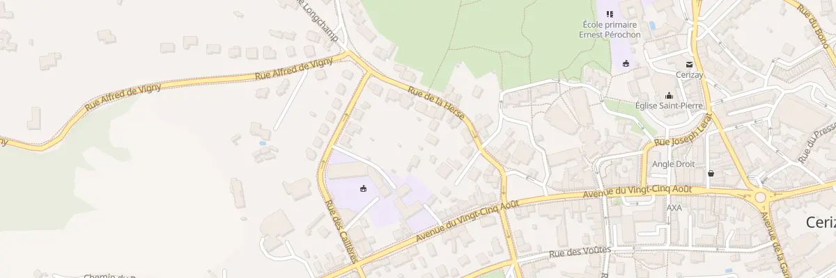 Plan du 11 Rue de la Herse à Cerizay
