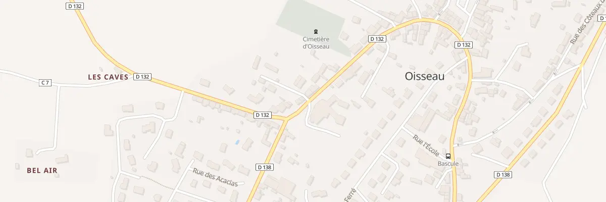 Plan du 184 Rue Ambroise de Loré à Oisseau