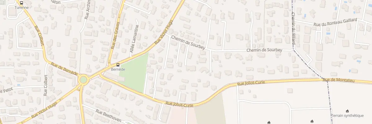 Plan du 7A Che du Sourbey au Haillan