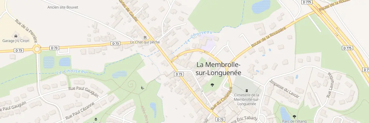 Plan du 16 Pl Saint-Martin à Longuenée-en-Anjou