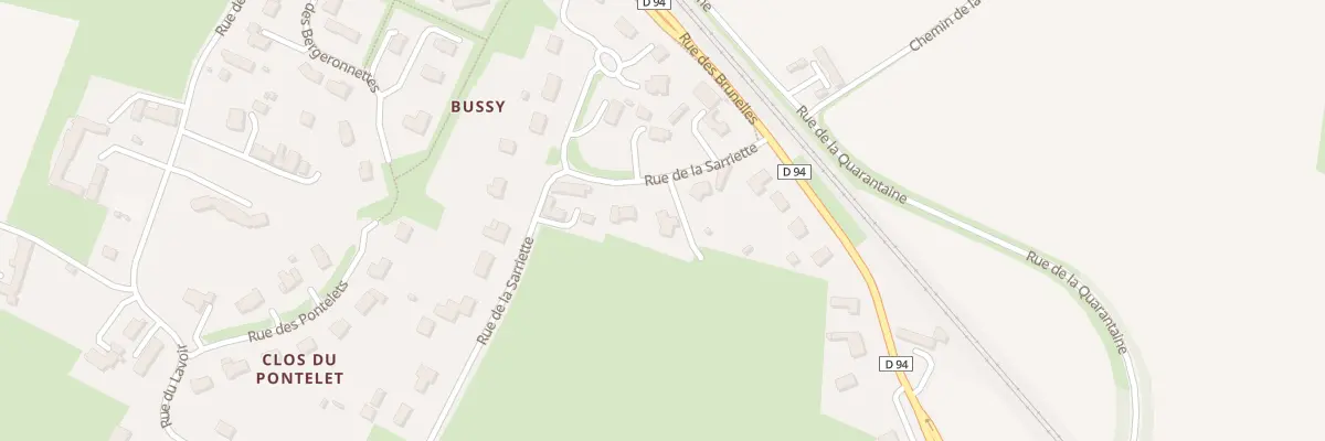 Plan du 5 Rue de la Sariette à Saint-Martin-des-Entrées