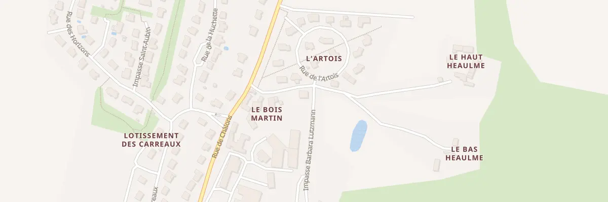 Plan du 3 Rue du Bois Martin à La Chapelle-Anthenaise