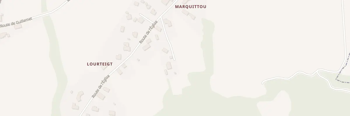 Plan du 1226 Rte de l’Église à Argagnon