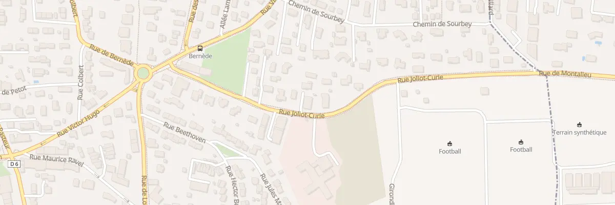 Plan du 10C Rue Joliot Curie au Haillan