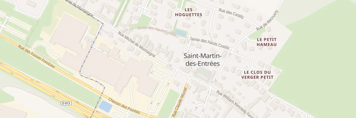 Plan du 35 Rue Michel de Montaigne à Saint-Martin-des-Entrées