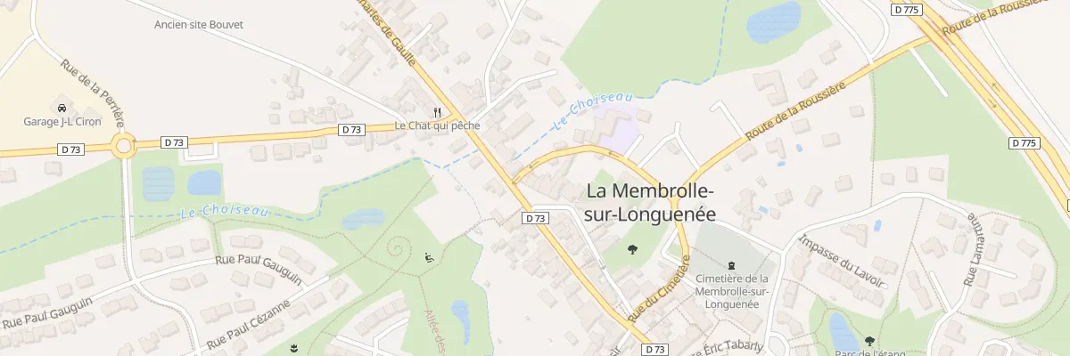 Plan du 20 Pl Saint-Martin à Longuenée-en-Anjou