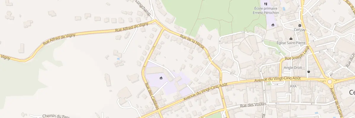 Plan du 13 Rue de la Herse à Cerizay