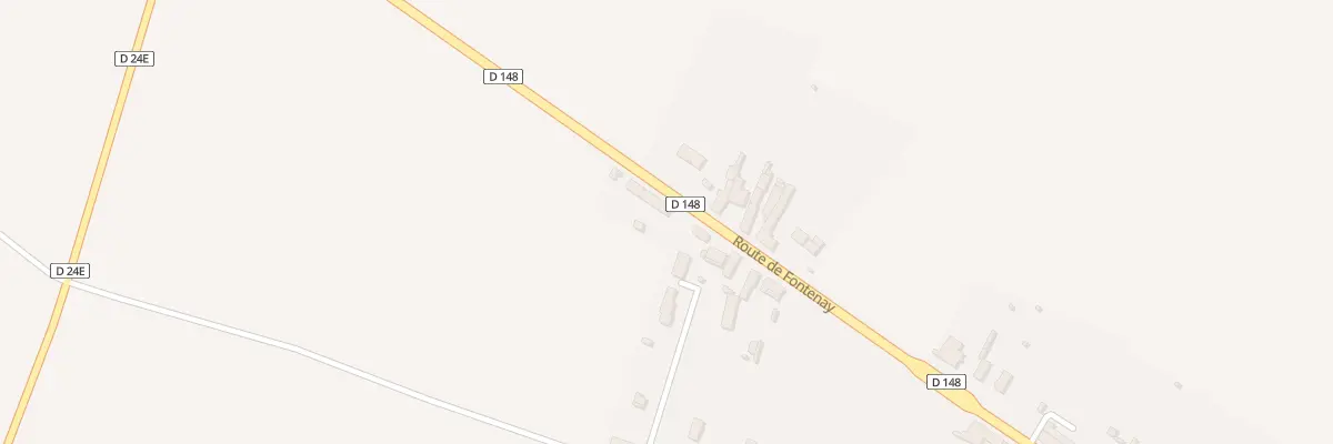 Plan du 159 Rte de Fontenay à Rives-d’Autise