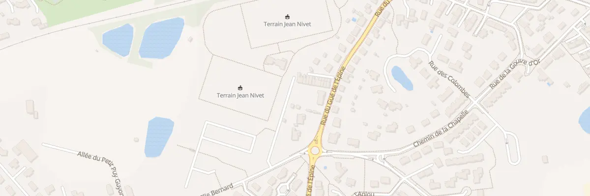 Plan du 32 Rue du Gue de l’Epine à Cerizay