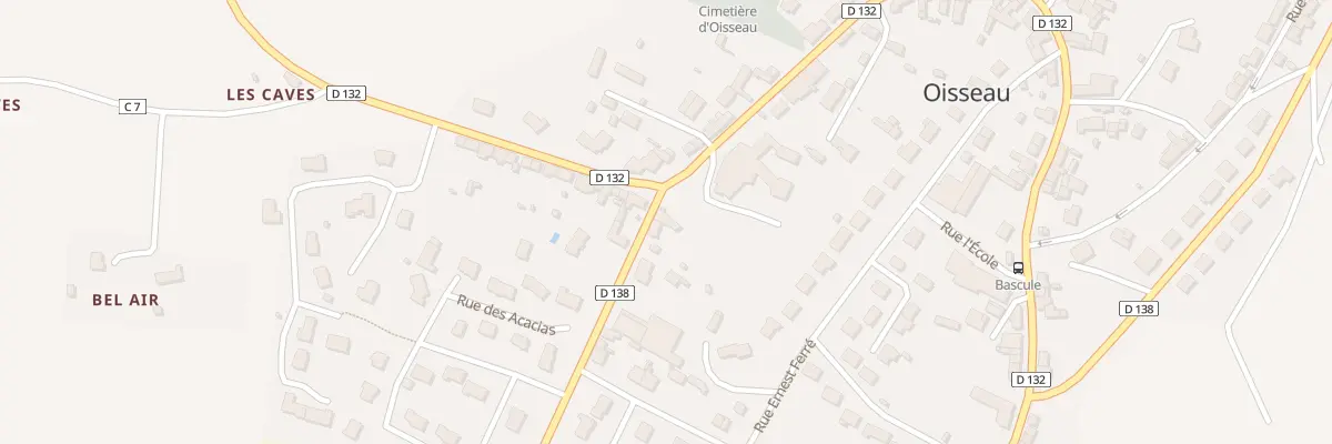 Plan du 191 Rue Ambroise de Loré à Oisseau