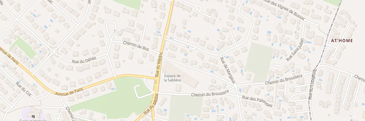 Plan du 7 Rue Sauternes au Haillan