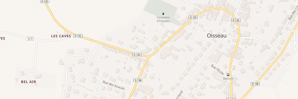 Plan du 186 Rue Ambroise de Loré à Oisseau