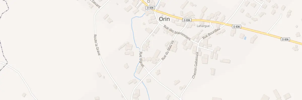 Plan du 4 Rue du Vignet à Orin