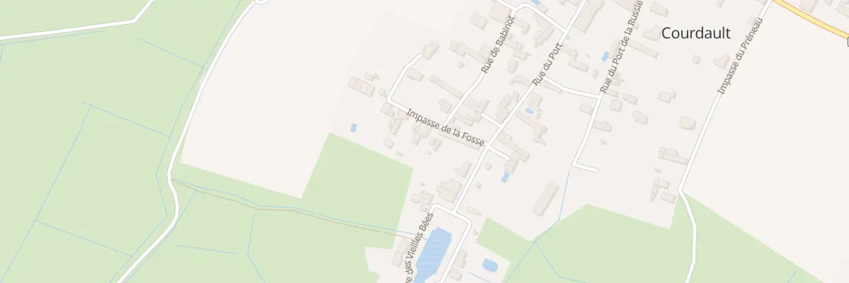 Plan du 11 Imp de la Fosse à Bouillé-Courdault
