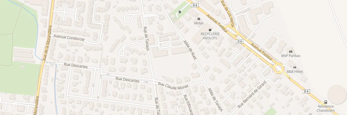 Plan du 24 Rue de Tanays au Haillan