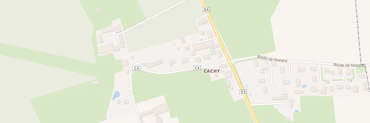 Plan du 21 Rue de Cachy à Ellon