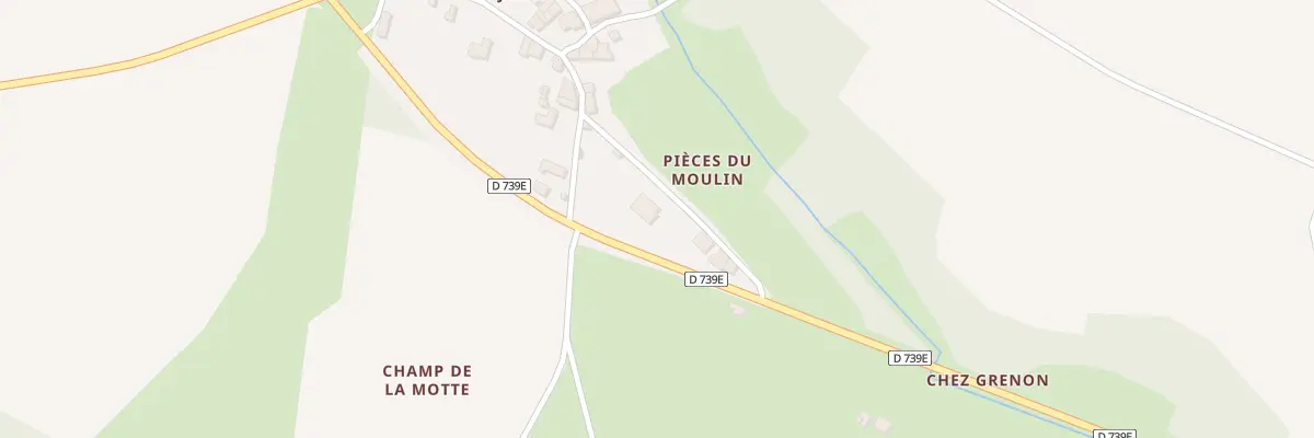 Plan du 10 Rte de Rochefort aux Nouillers