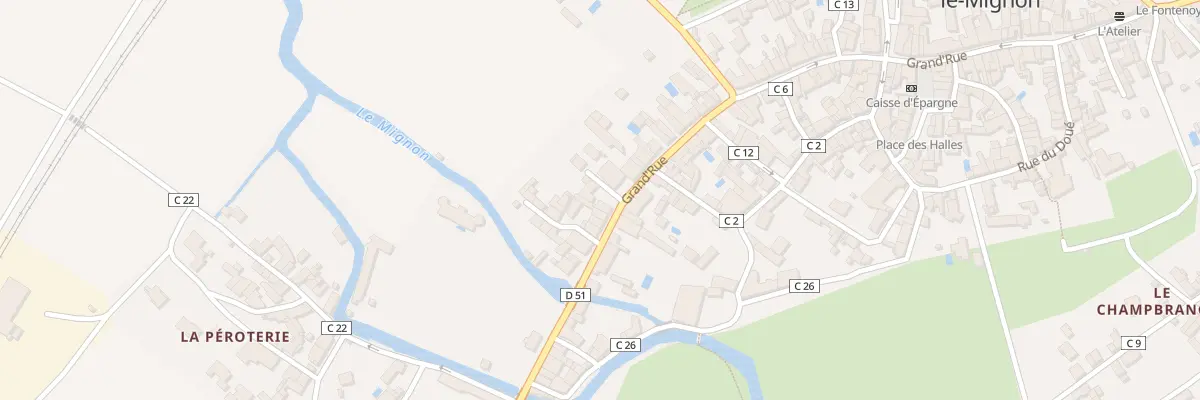 Plan du 146 Grand Rue à Mauzé-sur-le-Mignon