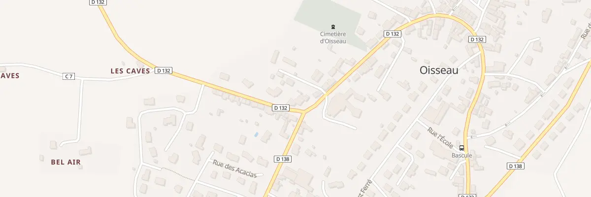Plan du 188 Rue Ambroise de Loré à Oisseau
