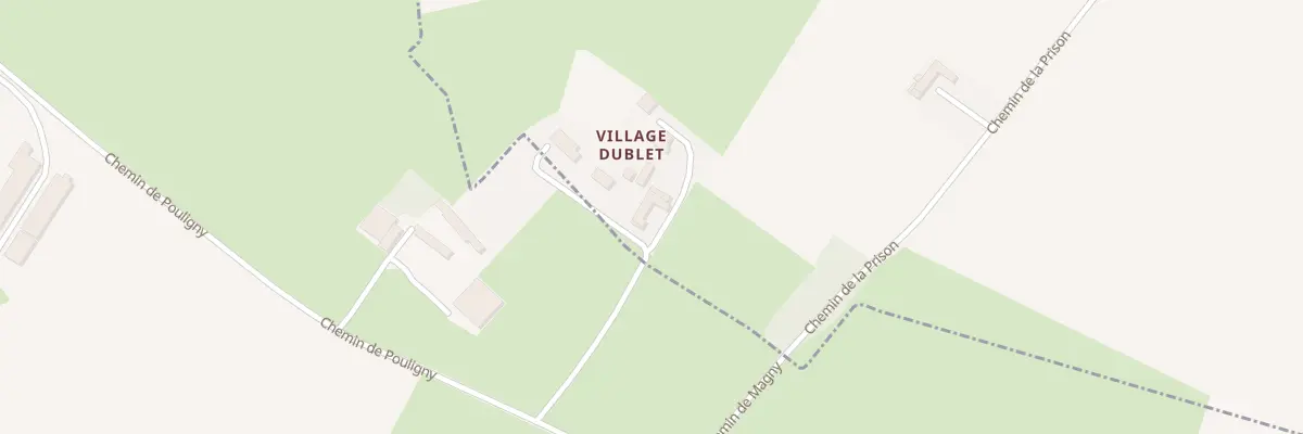 Plan du 2 Village Dublet à Magny-en-Bessin