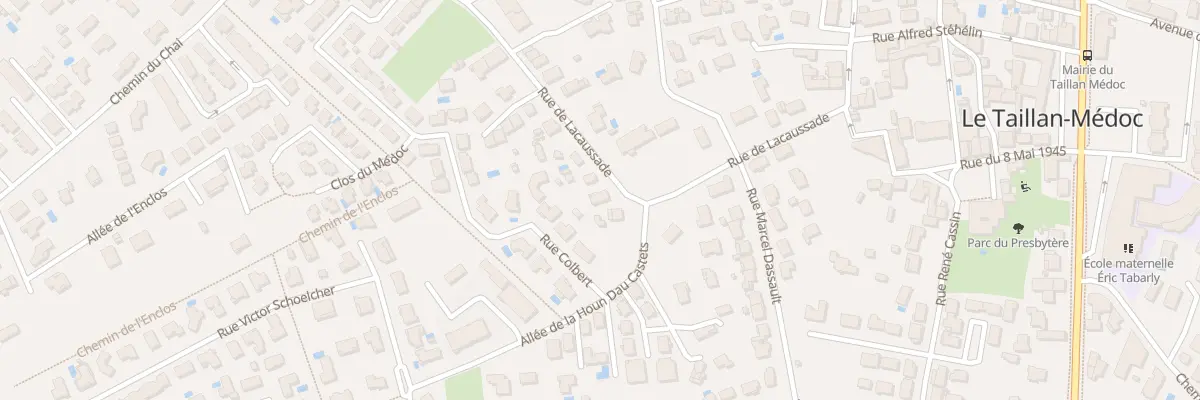 Plan du 15 Rue de Lacaussade au Taillan-Médoc