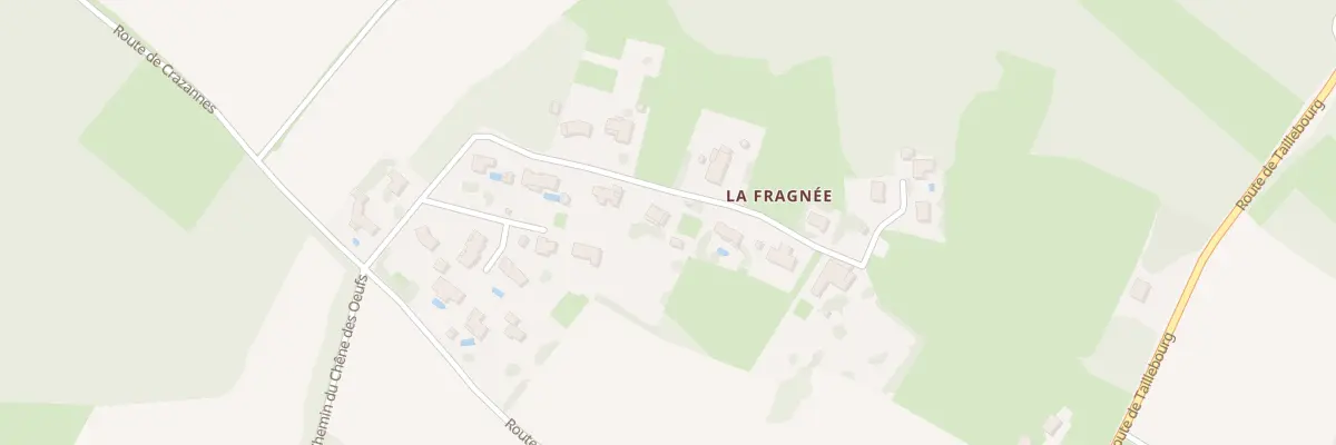 Plan du 16 Chem de la Fragnee à Écurat