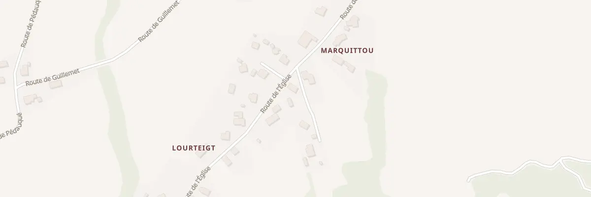 Plan du 1186 Rte de l’Église à Argagnon