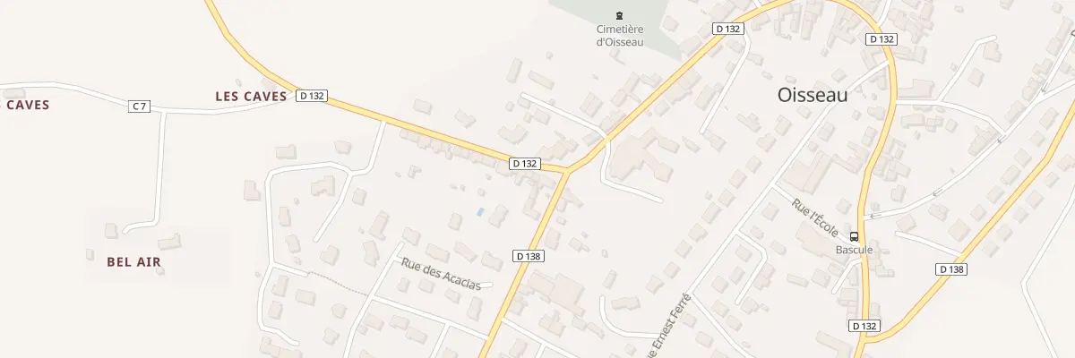 Plan du 5 Rue des Ormeaux à Oisseau