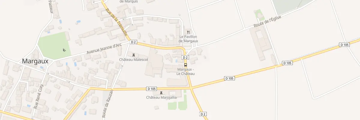 Plan du 4 Rue Georges Mandel à Margaux-Cantenac