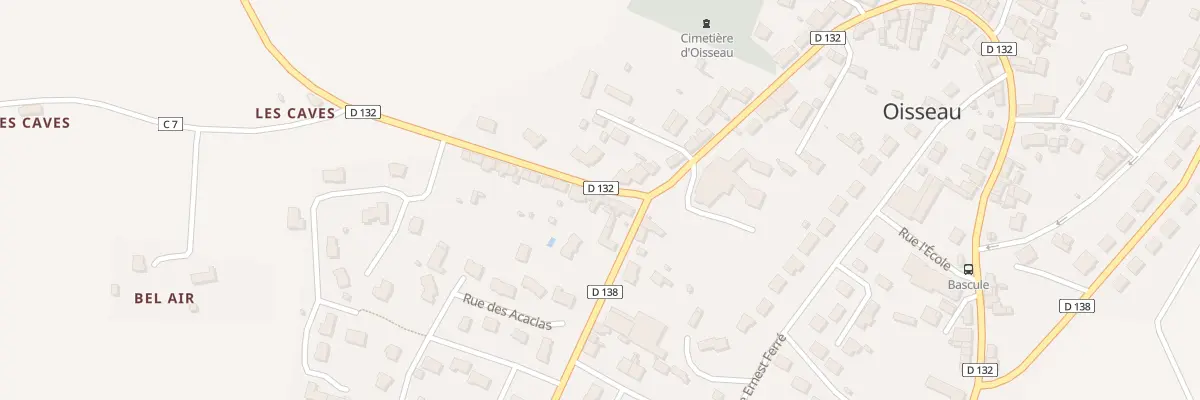 Plan du 7 Rue des Ormeaux à Oisseau