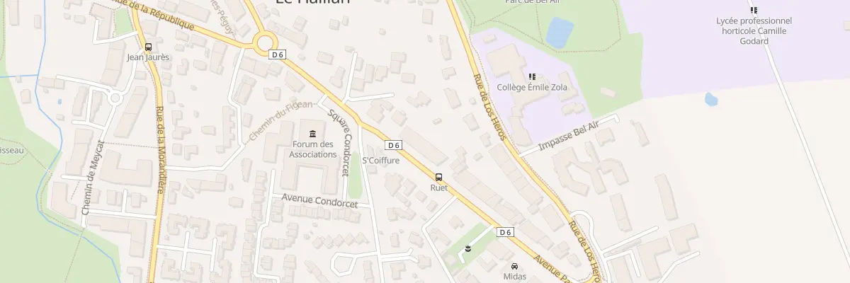 Plan du 95 Av Pasteur au Haillan
