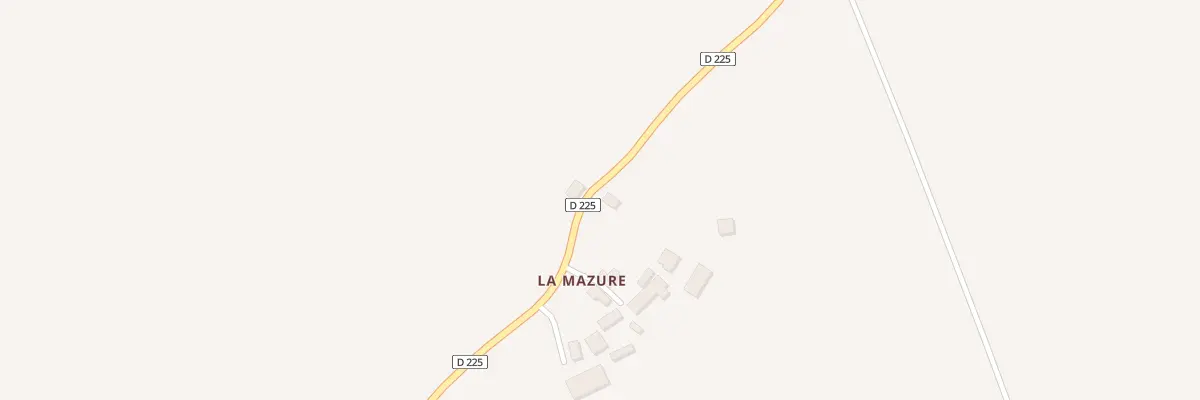 Plan du 7 La Masure à Contest
