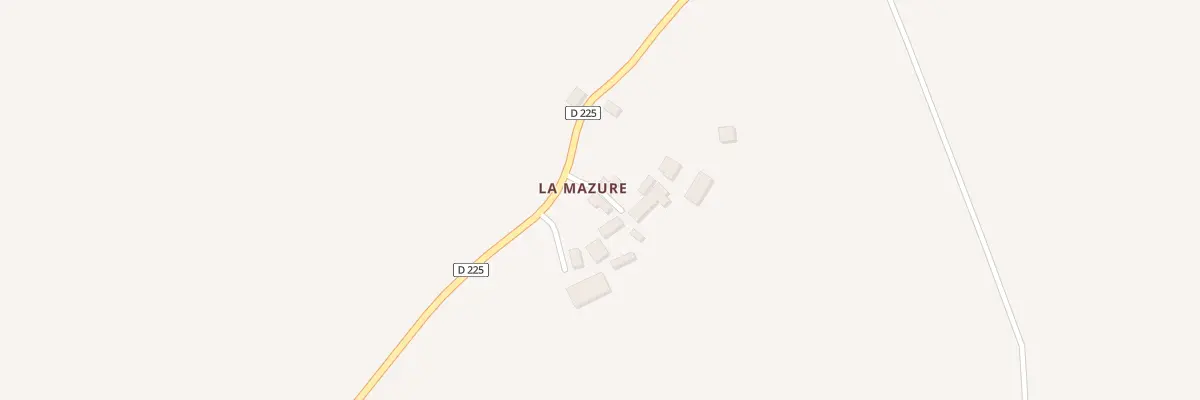 Plan du 5 La Masure à Contest