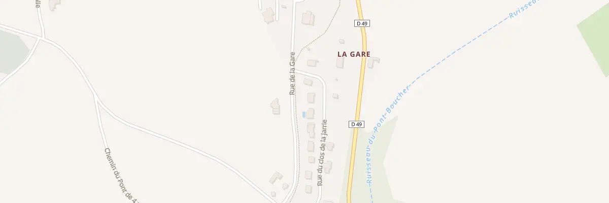 Plan du 4 Le Clos de la Jarrie à Terval