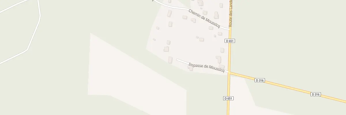 Plan du 1423 Imp de Moussicq à Mano