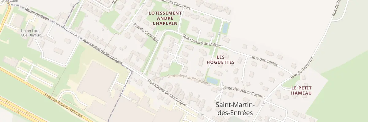 Plan du 2 Sq Felix Wimpffen à Saint-Martin-des-Entrées