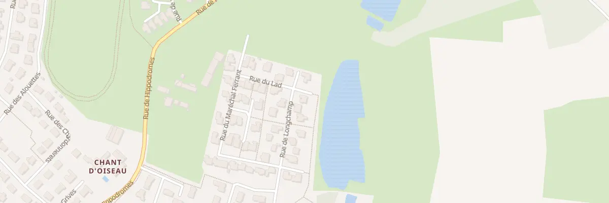 Plan du 14 Rue de Longchamp à Château-Gontier-sur-Mayenne