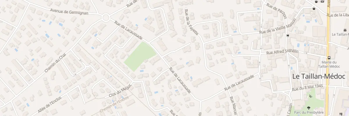 Plan du 30C Rue de Lacaussade au Taillan-Médoc