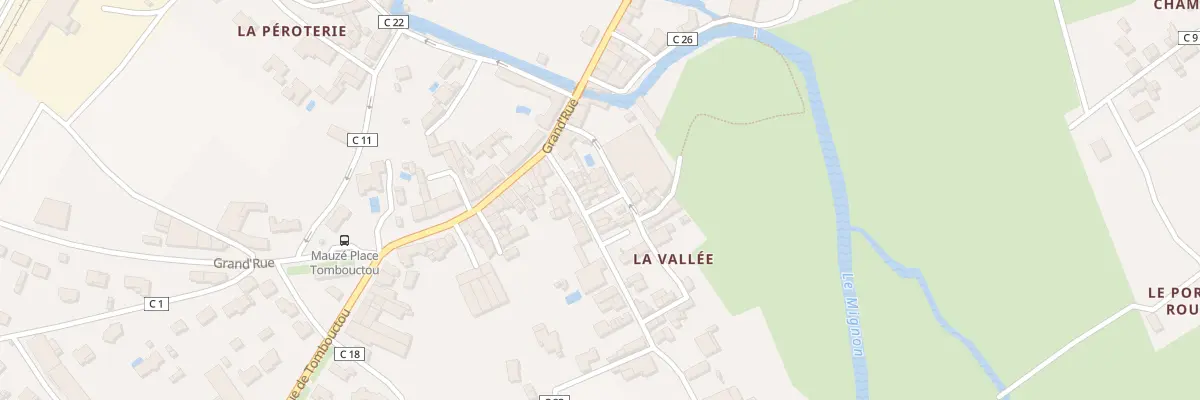 Plan du 4B Imp du Treuil Boisseau à Mauzé-sur-le-Mignon
