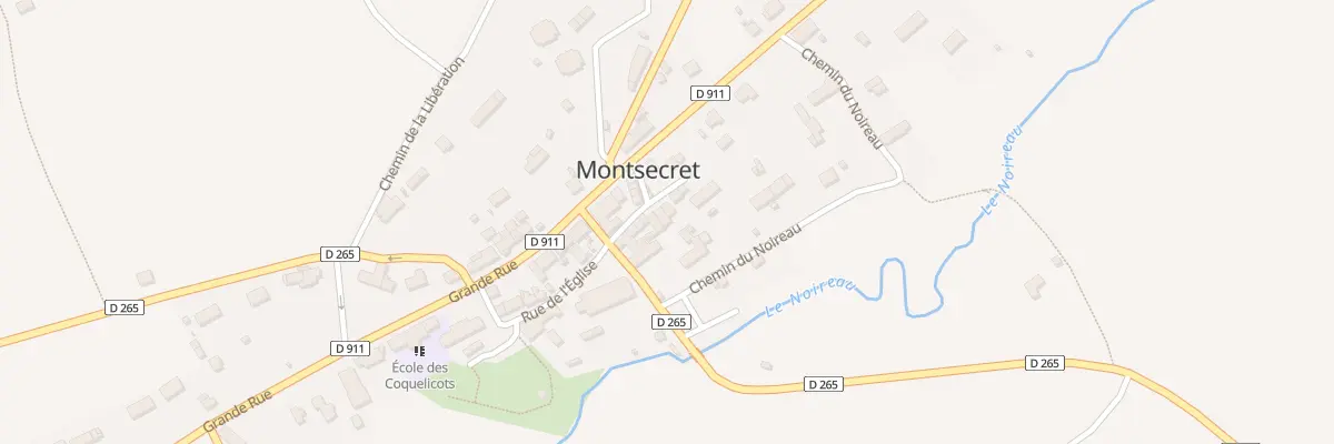 Plan du 8 Rue du Saguenay à Montsecret-Clairefougère