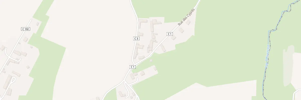 Plan du 816 Rue des Cyprès à Saint-Louet-sur-Seulles