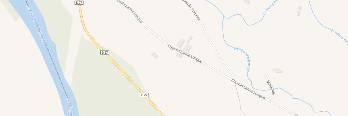 Plan du 5633 Lanne Longue à Saucède