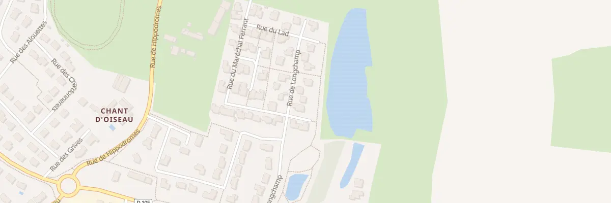 Plan du 4 Rue de Longchamp à Château-Gontier-sur-Mayenne