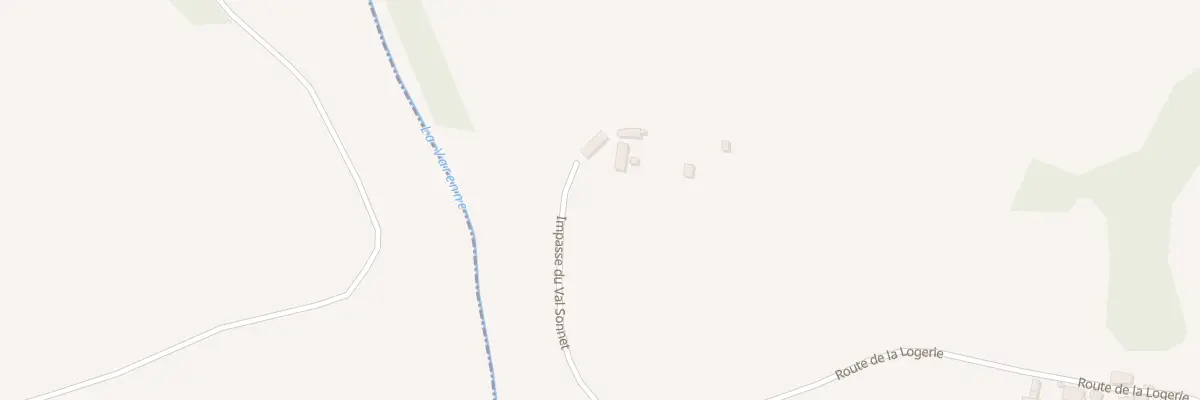 Plan du 2 Imp du Val Sonnet à Ceaucé