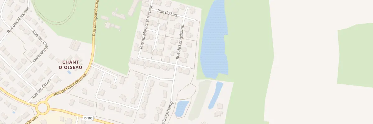 Plan du 2 Rue de Longchamp à Château-Gontier-sur-Mayenne