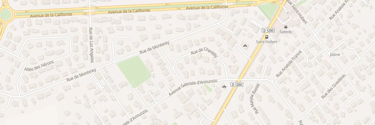 Plan du 11 Rue de Chantilly à Pessac